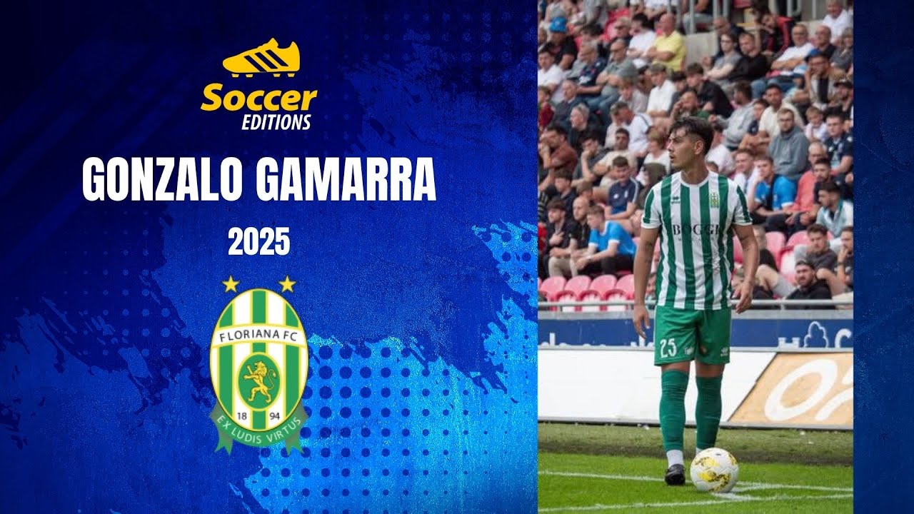 Gonzalo Gamarra | Lateral izquierdo - Left back | Floriana (2025)