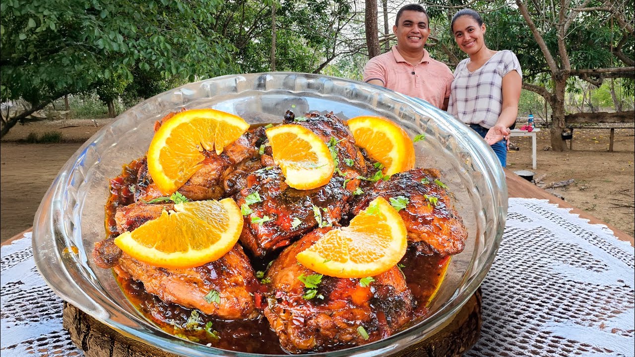 💚Trucos de la Abuela para el POLLO A LA NARANJA fácil🍊 [Aceite de pollo Natural ] 💚