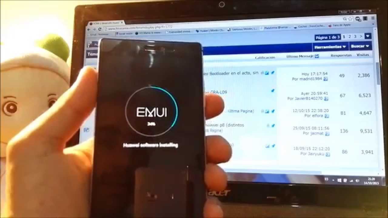 Solución semibrick Huawei P8 (Válido todos Huawei y Honor)