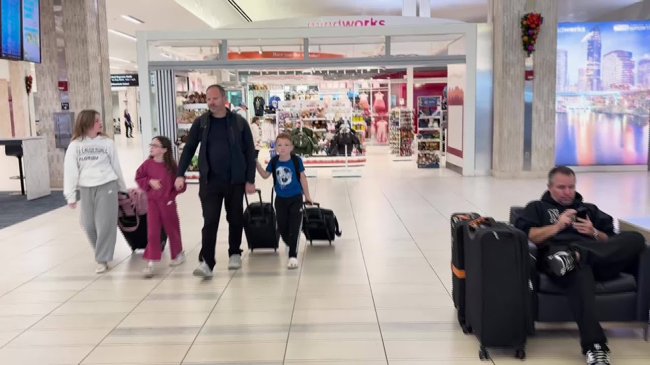 Tampa International Airport sees busy travel weekend after Thanksgiving