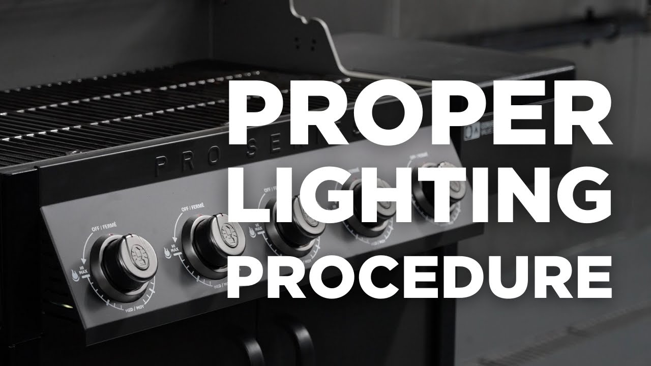 HOW TO PROPERLY LIGHT YOUR GAS GRILL || Coleman 5 Burner Grill Pro Series