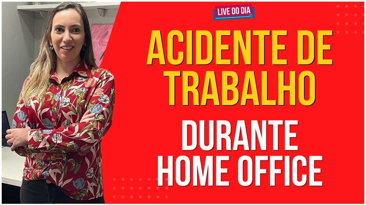 É possível acidente de trabalho em Home Office?