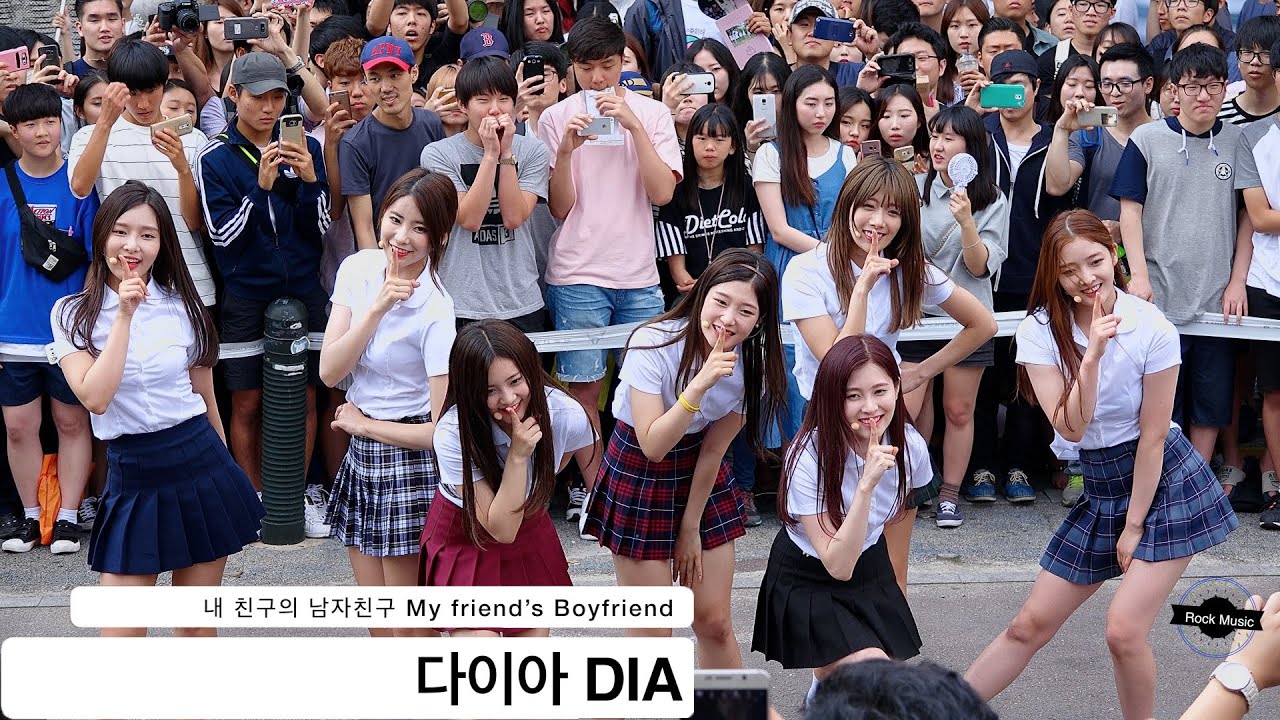 다이아 DIA[4K 직캠]내 친구의 남자친구 My friend’s Boyfriend@20160625 Rock Music