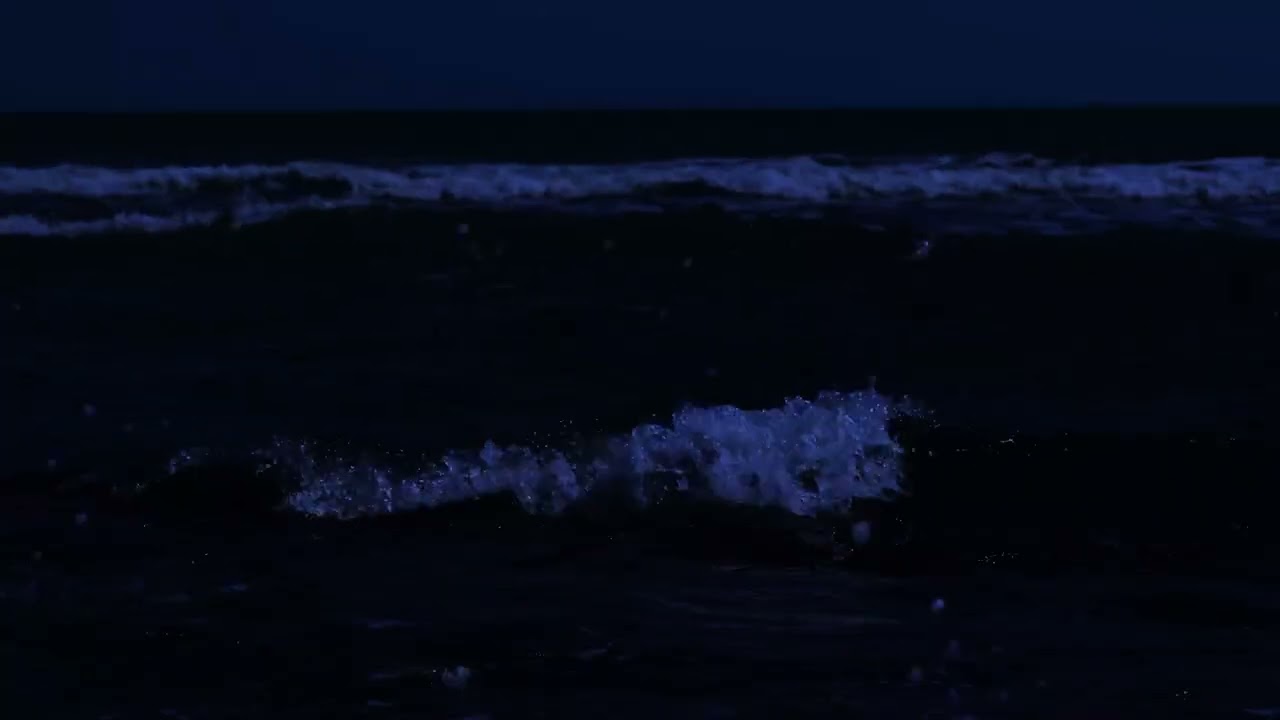 (No Ads) Deep Relaxation Music • Rolling Ocean Waves All Night for Deep Sleep and Insomnia Relief