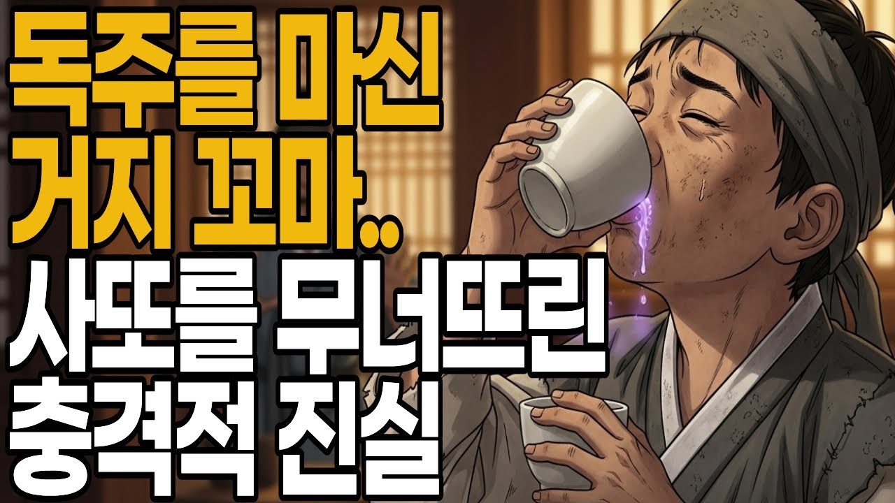 암행어사의 술잔을 가로챈 거지 아이.. 그가 15년간 숨겨온 것 | 야담•민담•설화•옛날이야기•오디오북