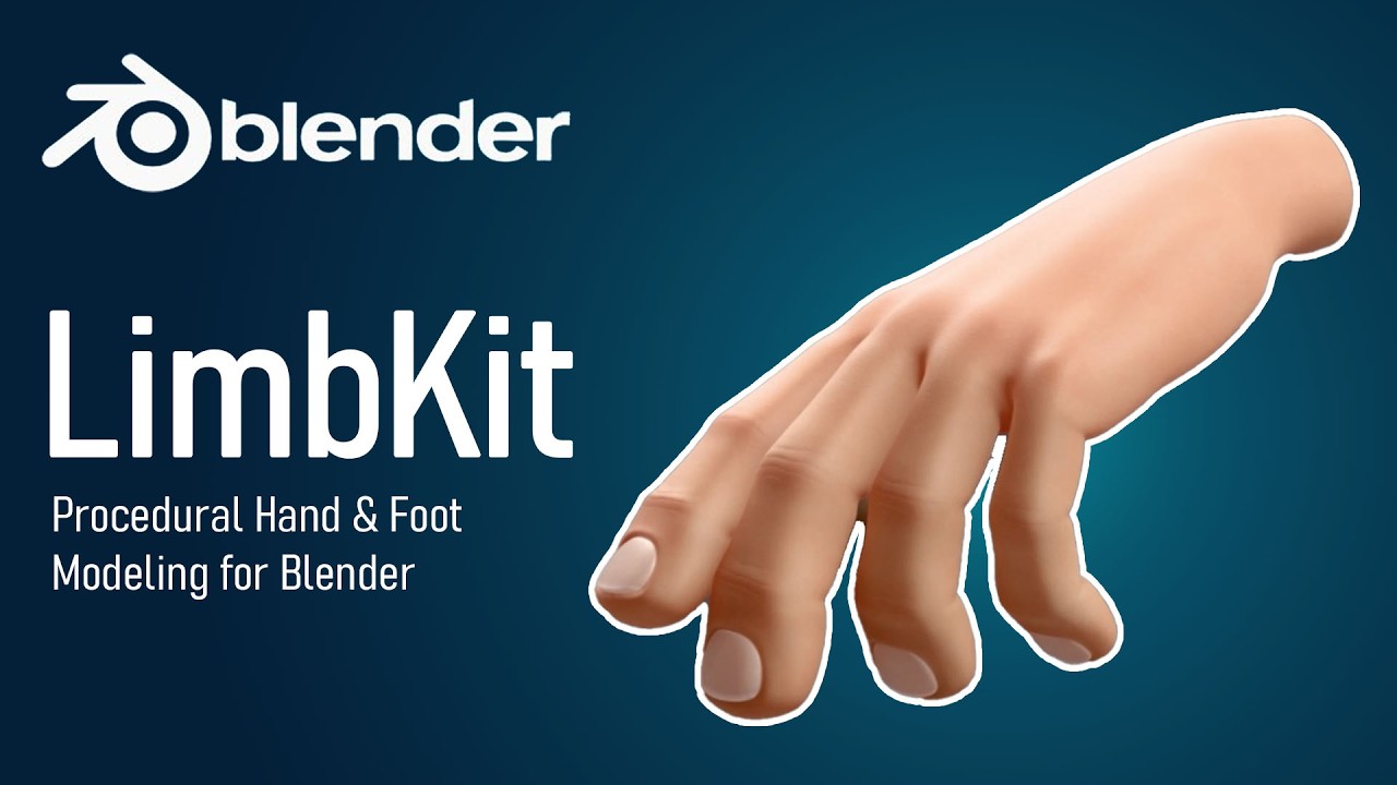 LimbKit - Free Blender Procedural Limbs Creator!