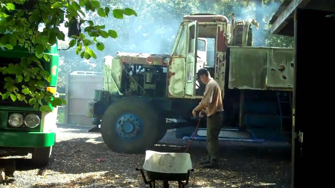 Scammell Constructor start up and move