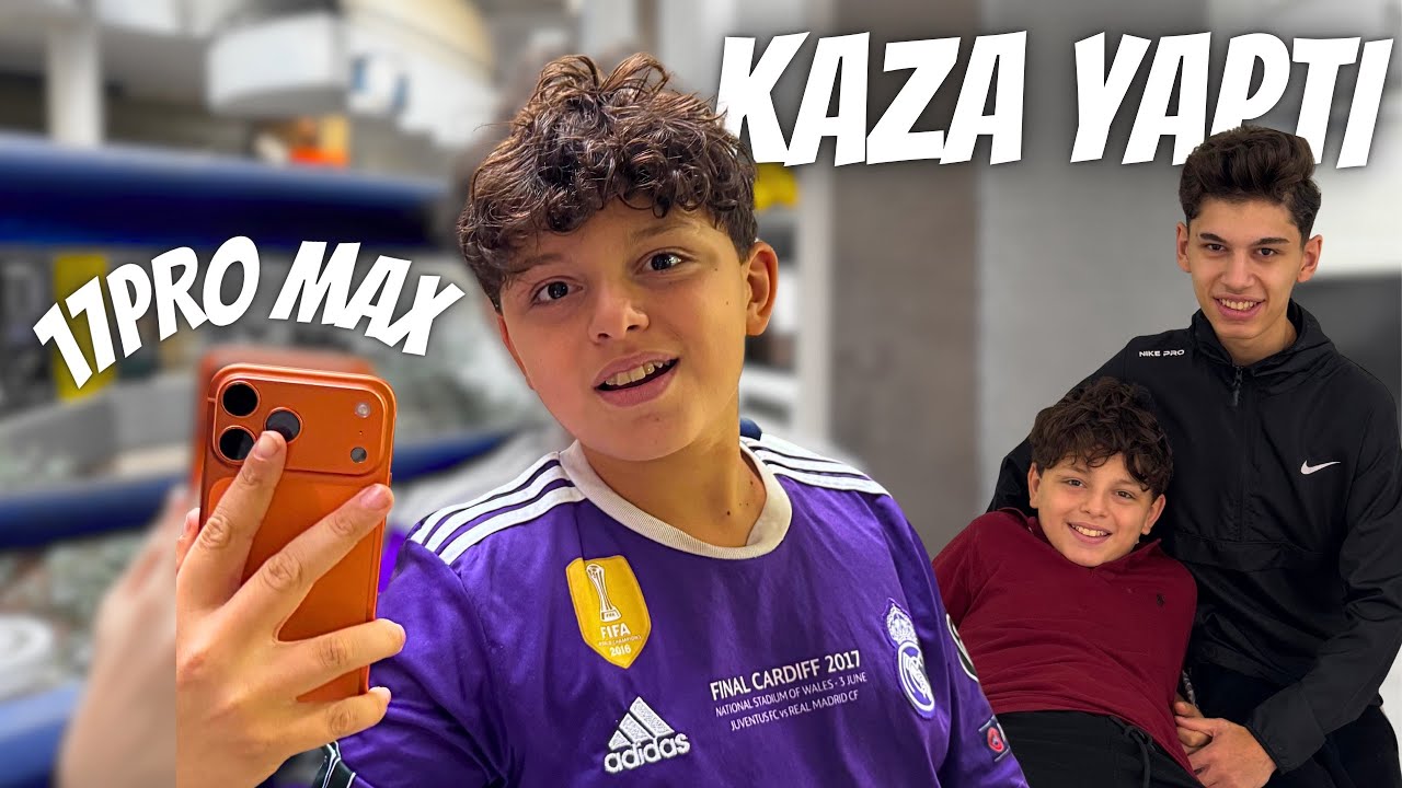 KÜÇÜK RONALDOYA 17 PRO MAX ALDIM (KAZA YAPTI)