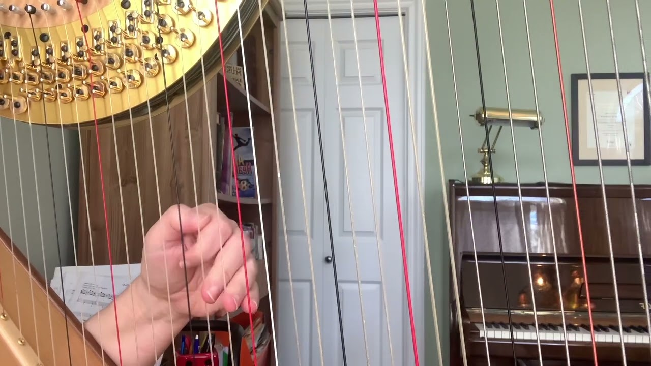Twinkle, Twinkle, Little Star,  Teach Yourself To Play The Folk Harp pg 18
