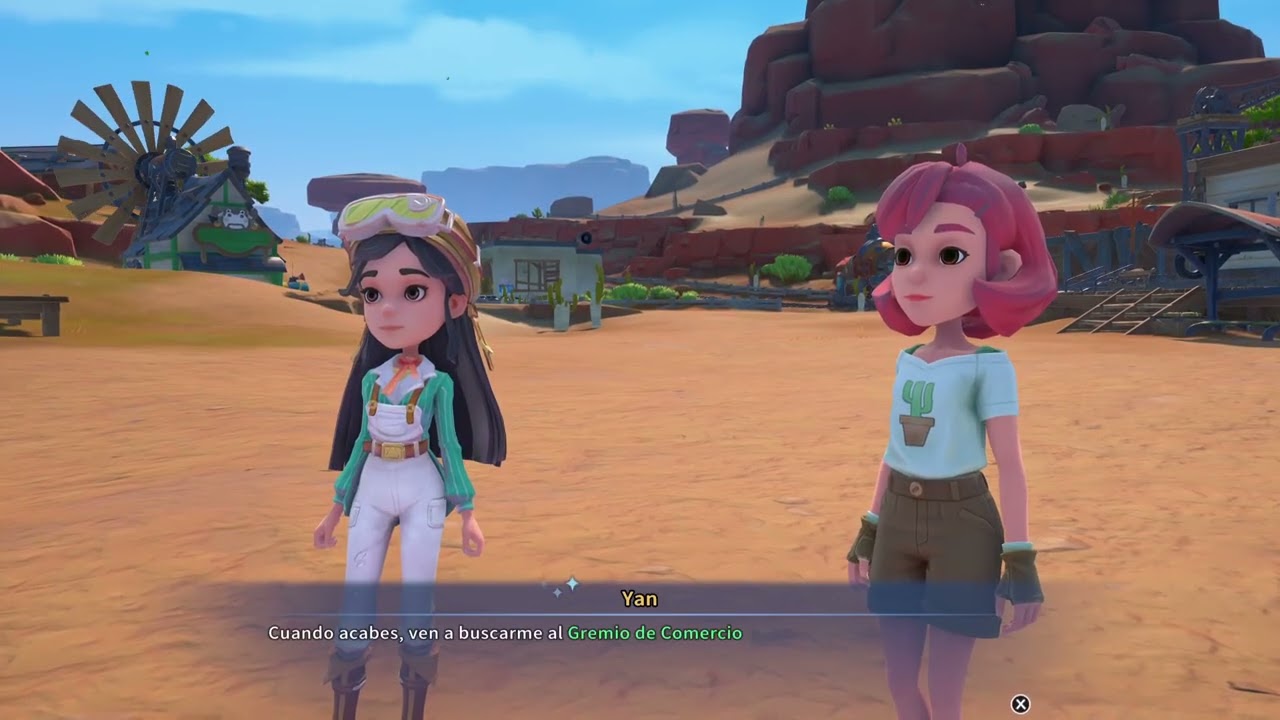 My Time at Sandrock: Story Demo. Sin comentarios. PS5 Pro. Español.