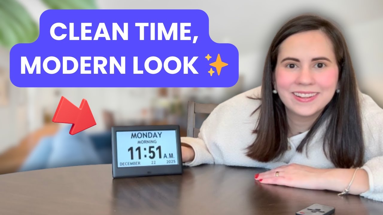 Clean Time, Modern Look ✨