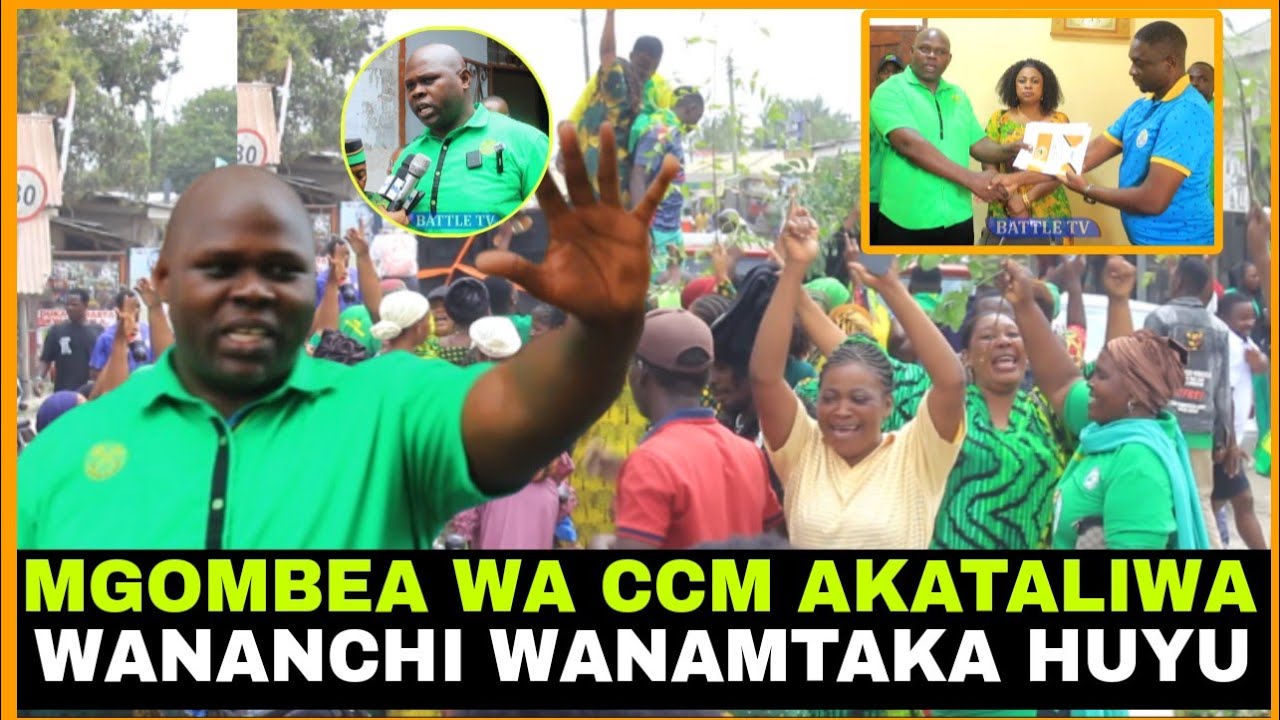 VURUGU: WANANCHI WAMKATAA MGOMBEA WA CCM WANADAI AMEIBA KURA/ WANAMTAKA HUYU KIGAMBONI VIJIBWENI....