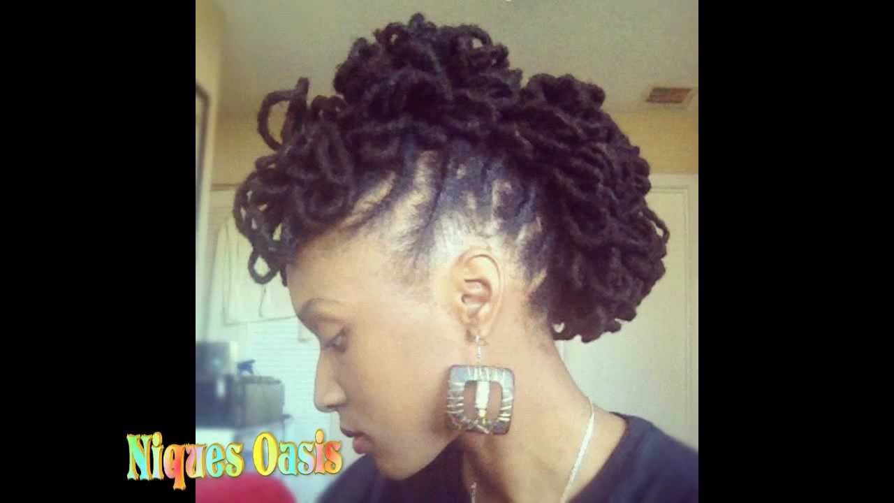 Loc Petal Mohawk Hairstyle | 🌴 NiquesOasis
