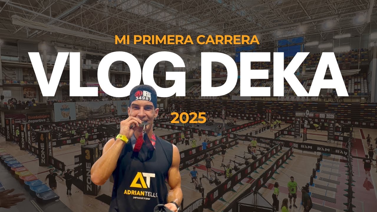 DEKA FIT I Mi primera carrera, lo que como y varios fallos🤯🔥