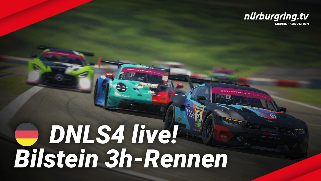 🔴 LIVE - Digitale Nürburgring Langstrecken-Serie - Saison 7 / Finale