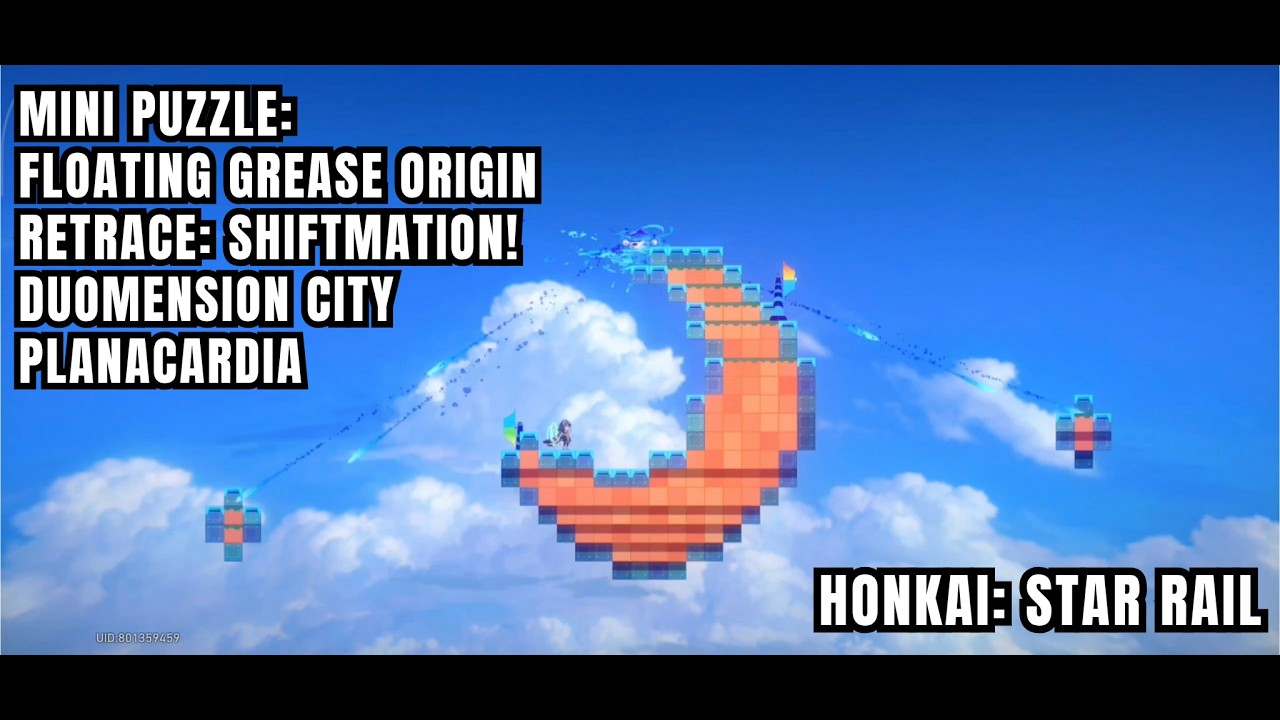 [Honkai: Star Rail Mini Puzzle] Floating Grease Origin Retrace: Shiftmation! - Duomension City
