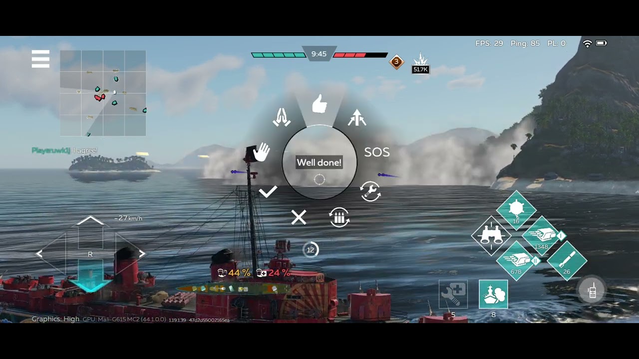 Spicy Noodles by South Korean Ship ROKS Chungbuk in War Thunder Mobile 🔥