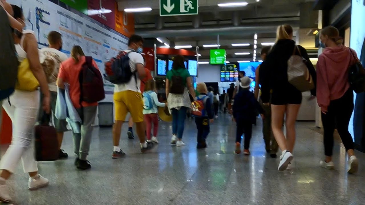4K✈️Flying from Palma de Mallorca Airport