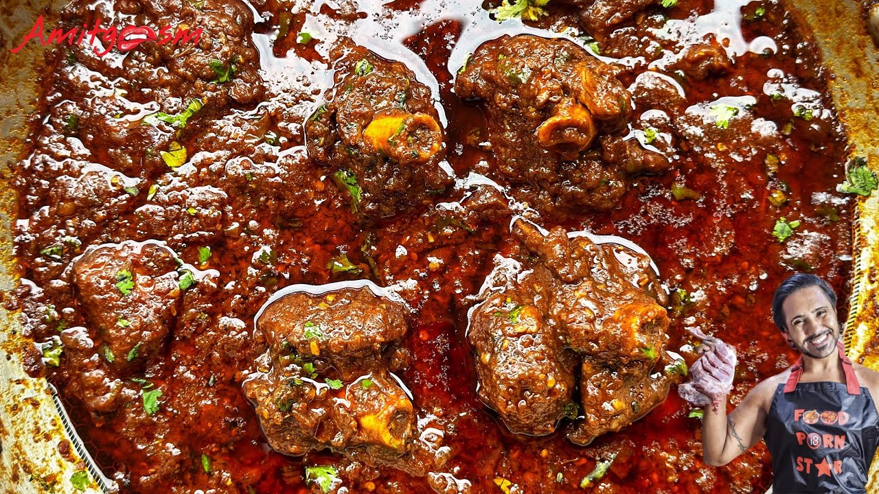 Khoon Bhari Maans Mutton Curry Recipe | Laal Maas | Mutton Recipes | How to make Mutton. Red Mutton