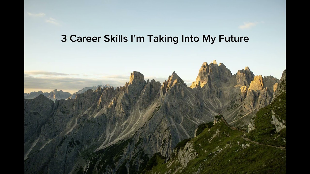Audio reflection based on From Campus to Career by Sue Shellenbarger