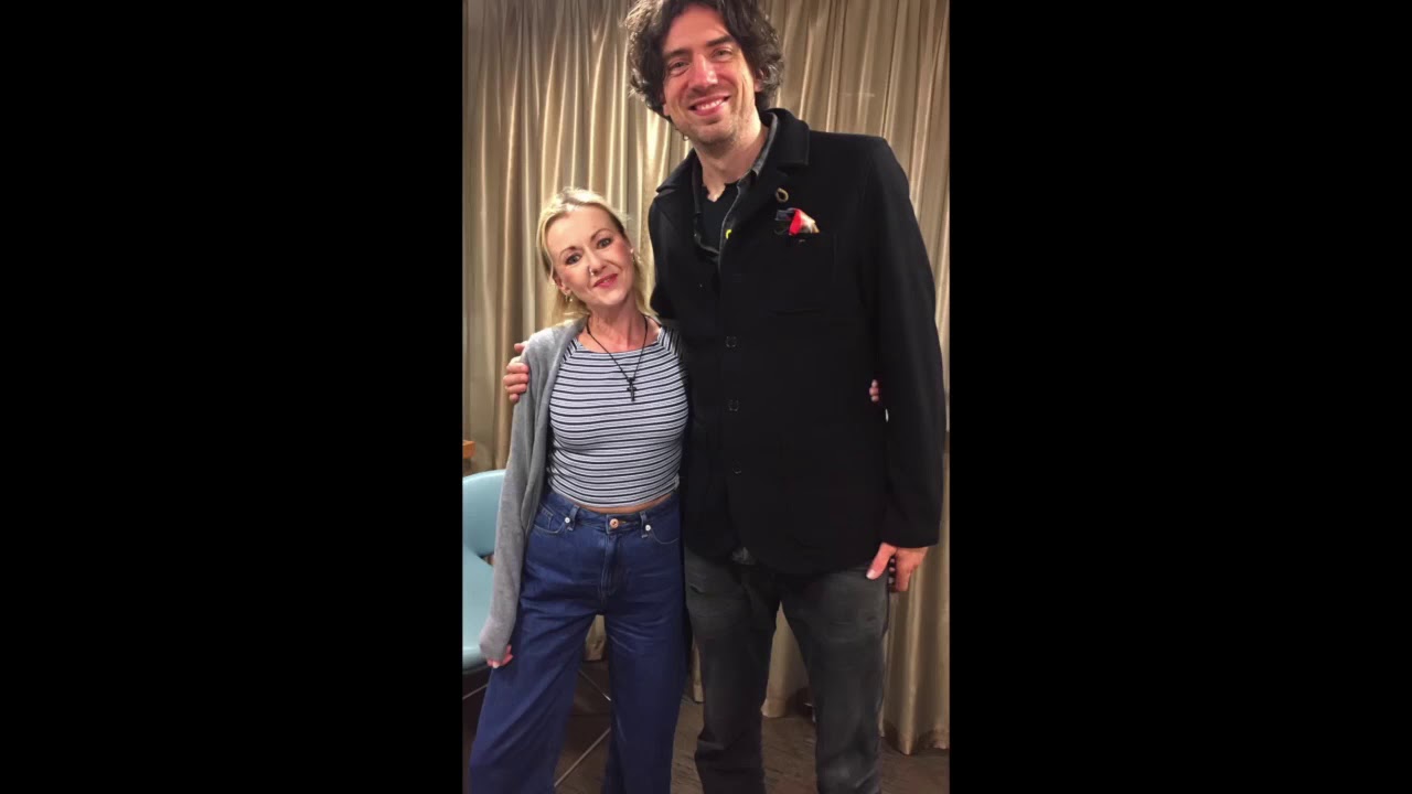 Gary Lightbody from Snow Patrol with Olga Kaye