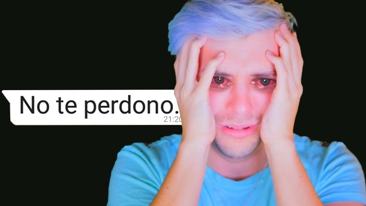 no me quiere perdonar...