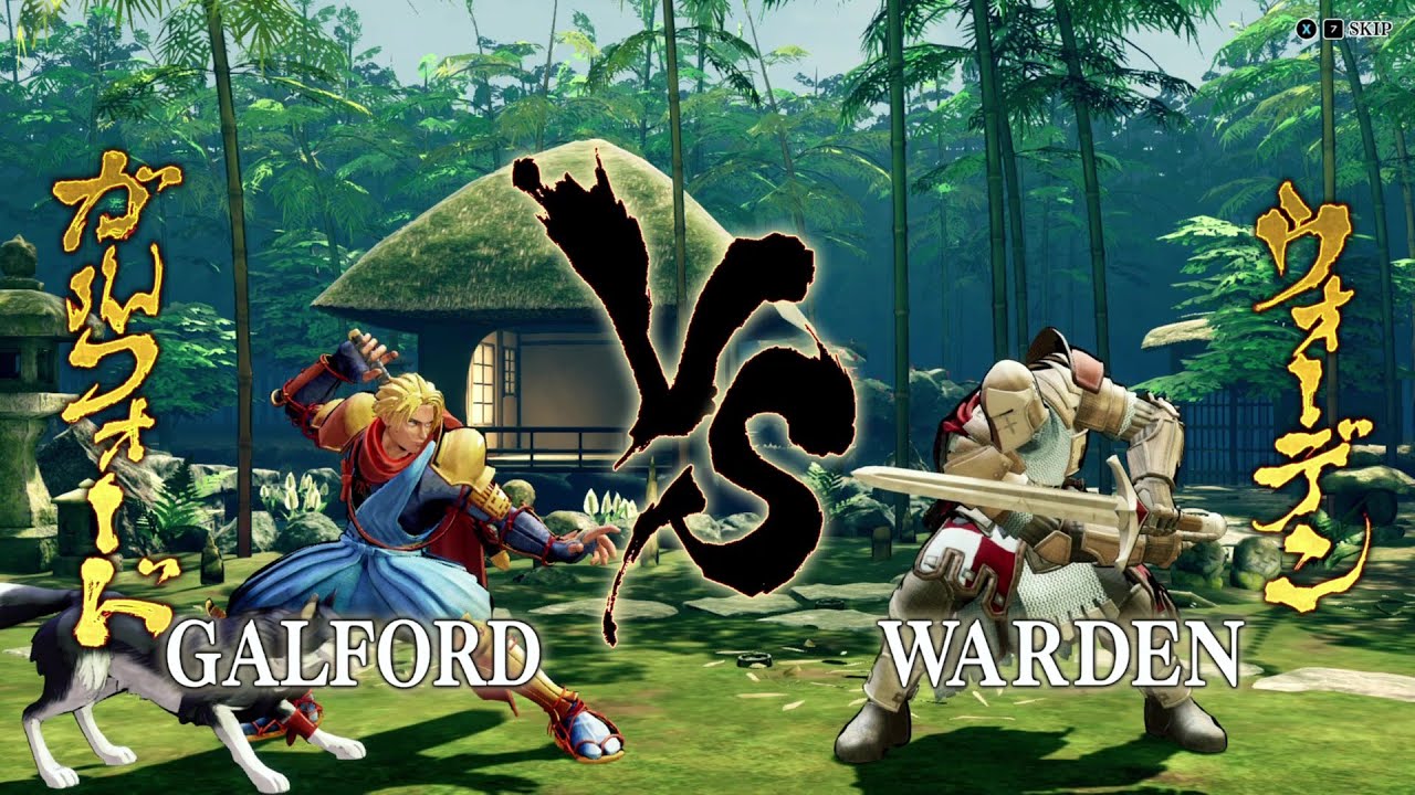 Samurai Shodown - Galford VS Warden