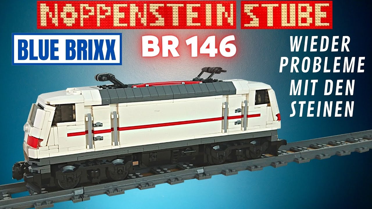 Oh nein 😩 Sind die alten Probleme zurück ? Blue Brixx Lokomotive BR 146 weiss rot | Aufbau | Review