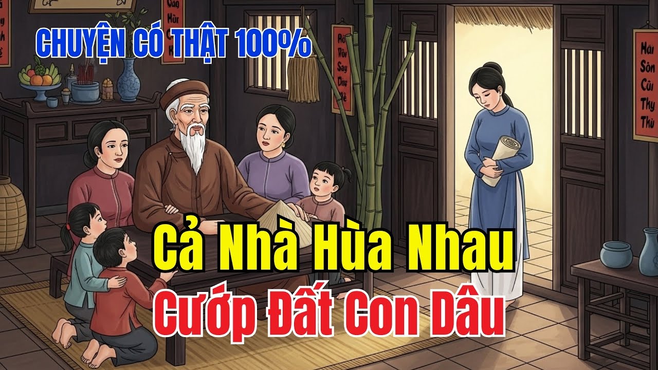 Lão Nông Tham Lam Hùa Theo Cả Nhà Cướp Đất Của Con Dâu – Nhân Quả Không Tha
