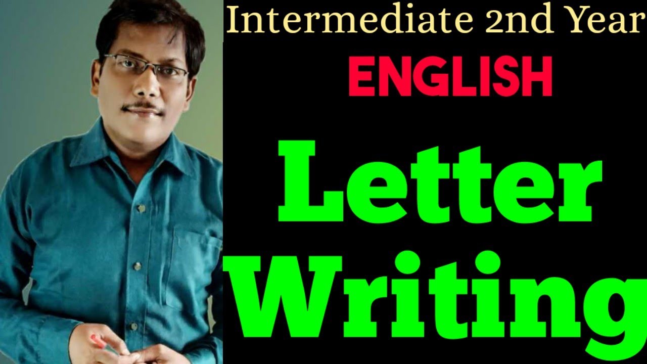 Inter second year English grammar || Letter writing.