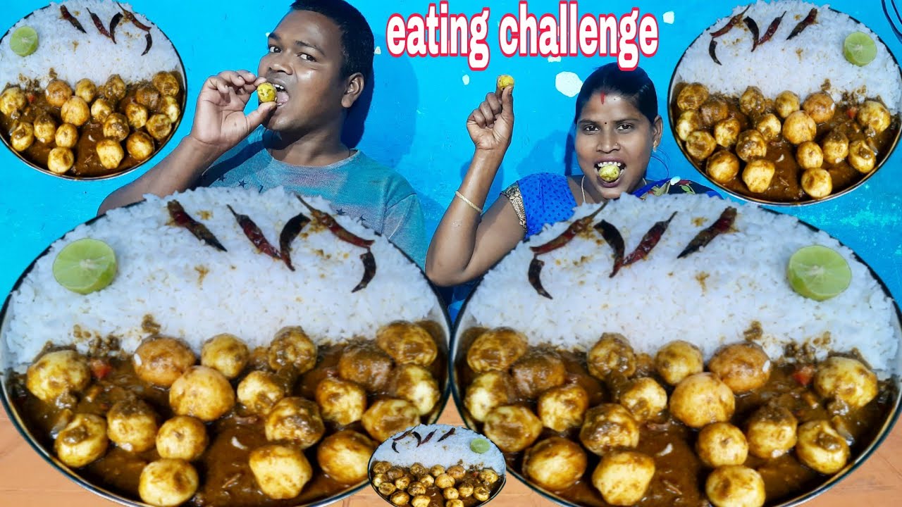 eating challenge | green vege cooking eating | green vege curry rice eating | eating show