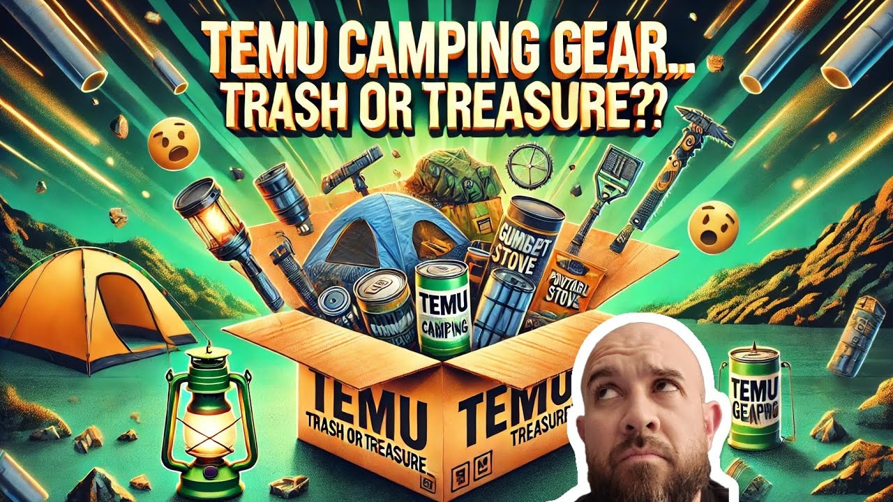 Unboxing CHEAP Camping Gear from Temu | Is It Any Good?