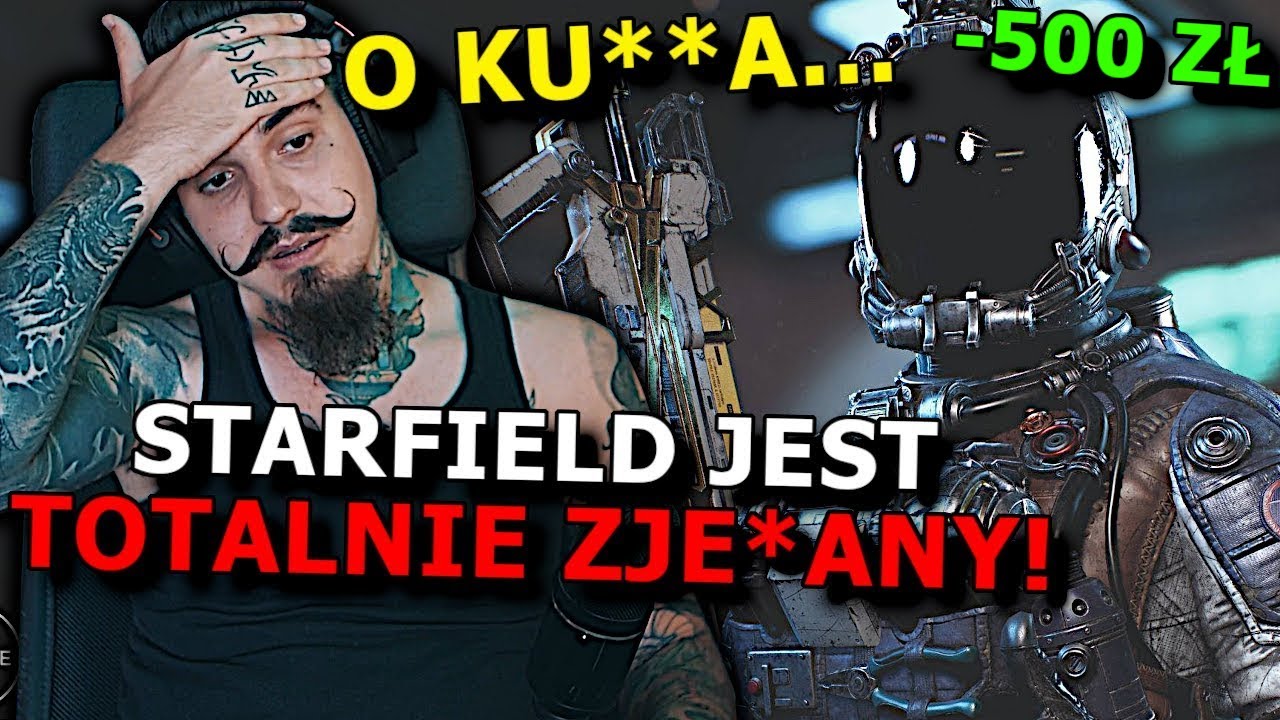 Starfield TOTALNIE Zawodzi | Kiszak Starfield Gameplay PL #1