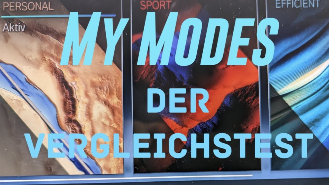 BMW iX1 - Die Fahrmodi (My Modes) im Vergleichs- und Verbrauchstest
