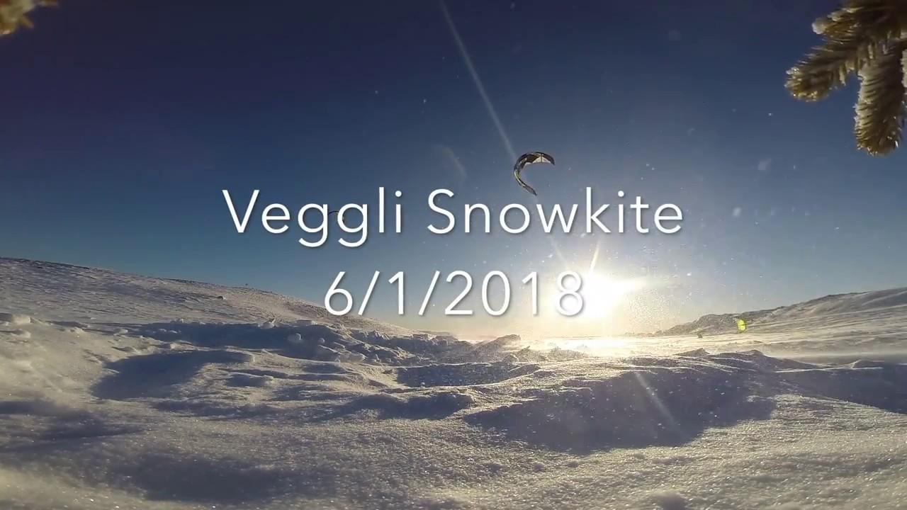 SnowKiting Veggli Paradise