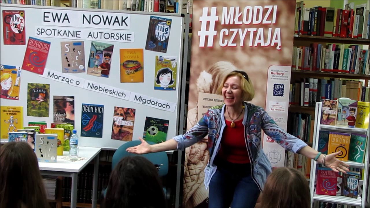 Ewa Nowak - spotkanie autorskie