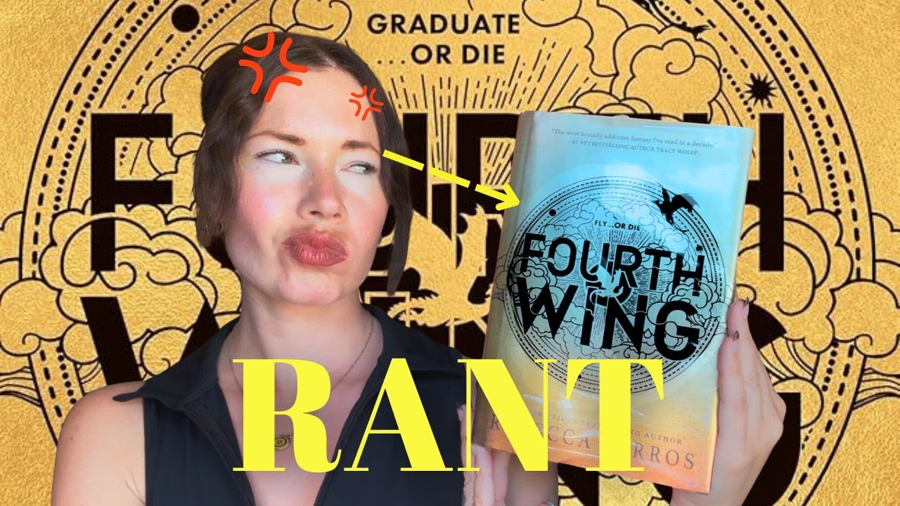 FOURTH WING broke my brain | BOOK RANT | new adult, but reads like middle grade