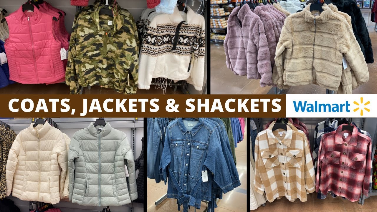 😍ALL OF THE WALMART WOMEN’S COATS, JACKETS, SHACKETS, ZIPPED HOODIES, PULLOVERS & VESTS‼️