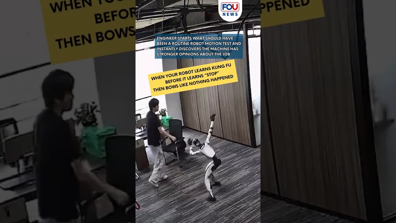 Robot Goes Full Kung Fu During Unitree Test, Yeets Remote Into Orbit Then Takes a Super Formal Bow