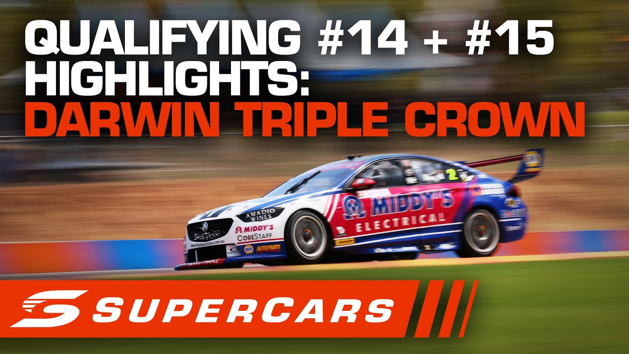 Highlights: Qualifying #14 + #15 - Darwin Triple Crown | Supercars 2020