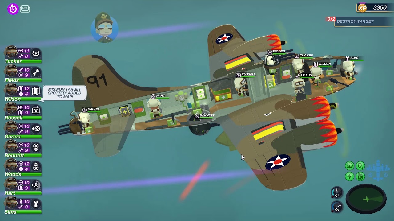 Command Bunker Raid Bomber Crew USAAF Gameplay Very high risk mission