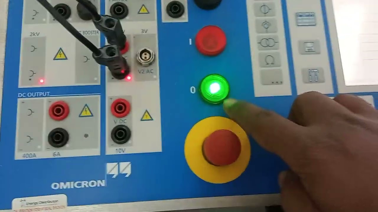 VT ratio test 13.8kv by CPC100
