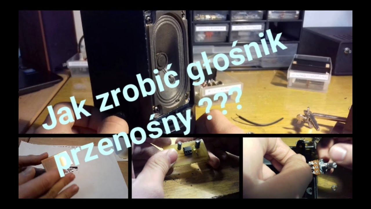 Jak zrobić prosty głośnik przenośny? (układ LM386)
