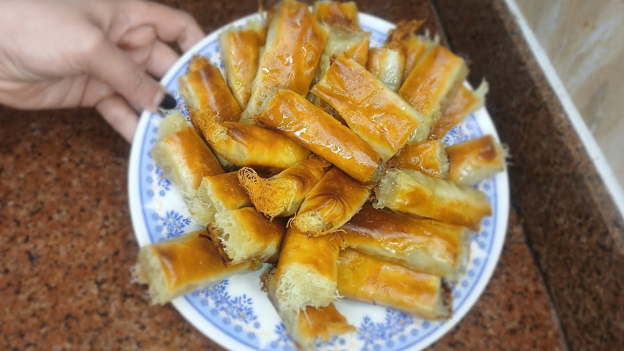 الجلاش المحشي كنافه ‼️اسهل وصفه للكنافه بالجلاش ممكن تجربيها