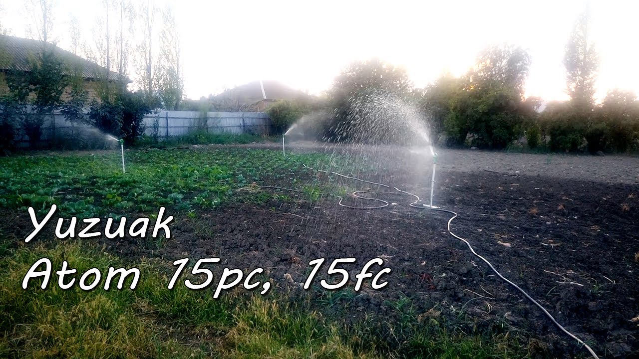 Sprinkler Yuzuak Atom 15pc, 15fc. Sulama başlıqları