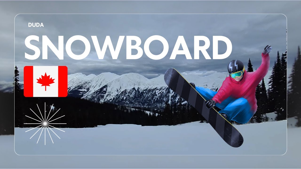 Dia de SNOWBOARD no Canadá I Diário de intercâmbio #3
