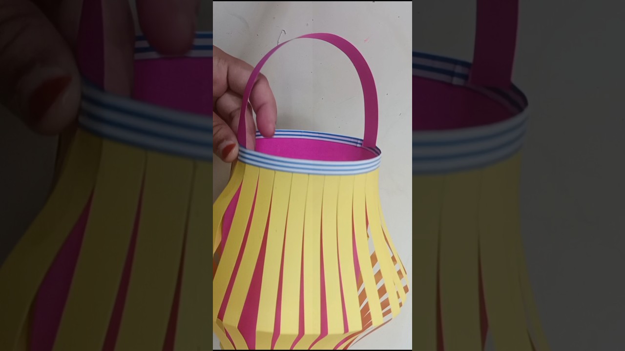 Diy Paper Lamp/Easy Craft Tutorial 
