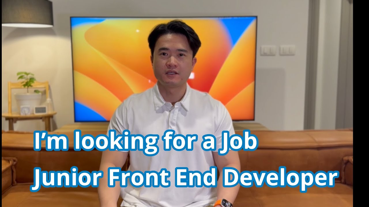I'm looking for Job as Junior web developer