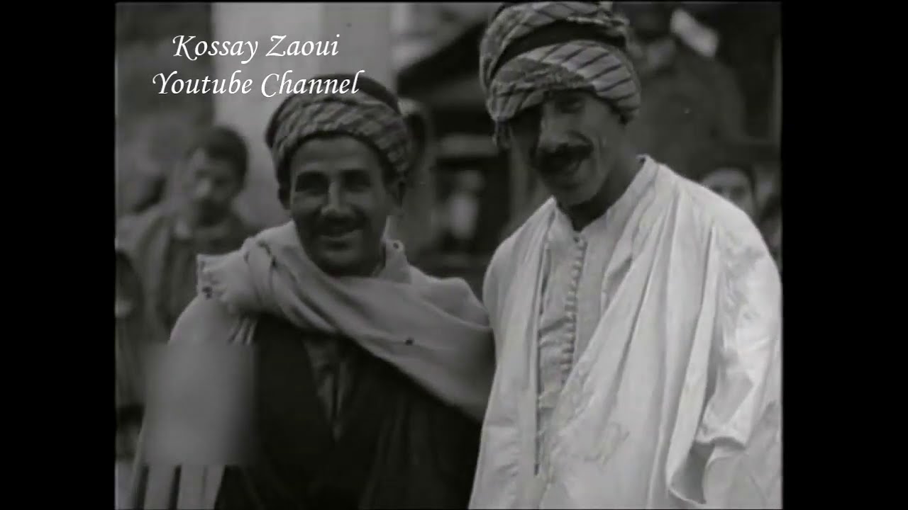 Algérie 1930's : Marché aux bestiaux à la veille de l'Aid El Kebir