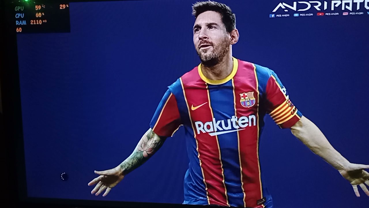 GAME PES 2021 DI VGA 512mb HD 5770 Premium TANPA OC 60FPS